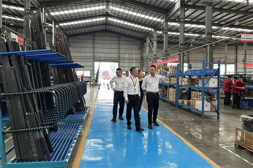 摩根集團領導蒞臨軒尼斯門窗參觀交流，深化技術合作